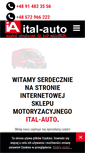 Mobile Screenshot of italauto.pl